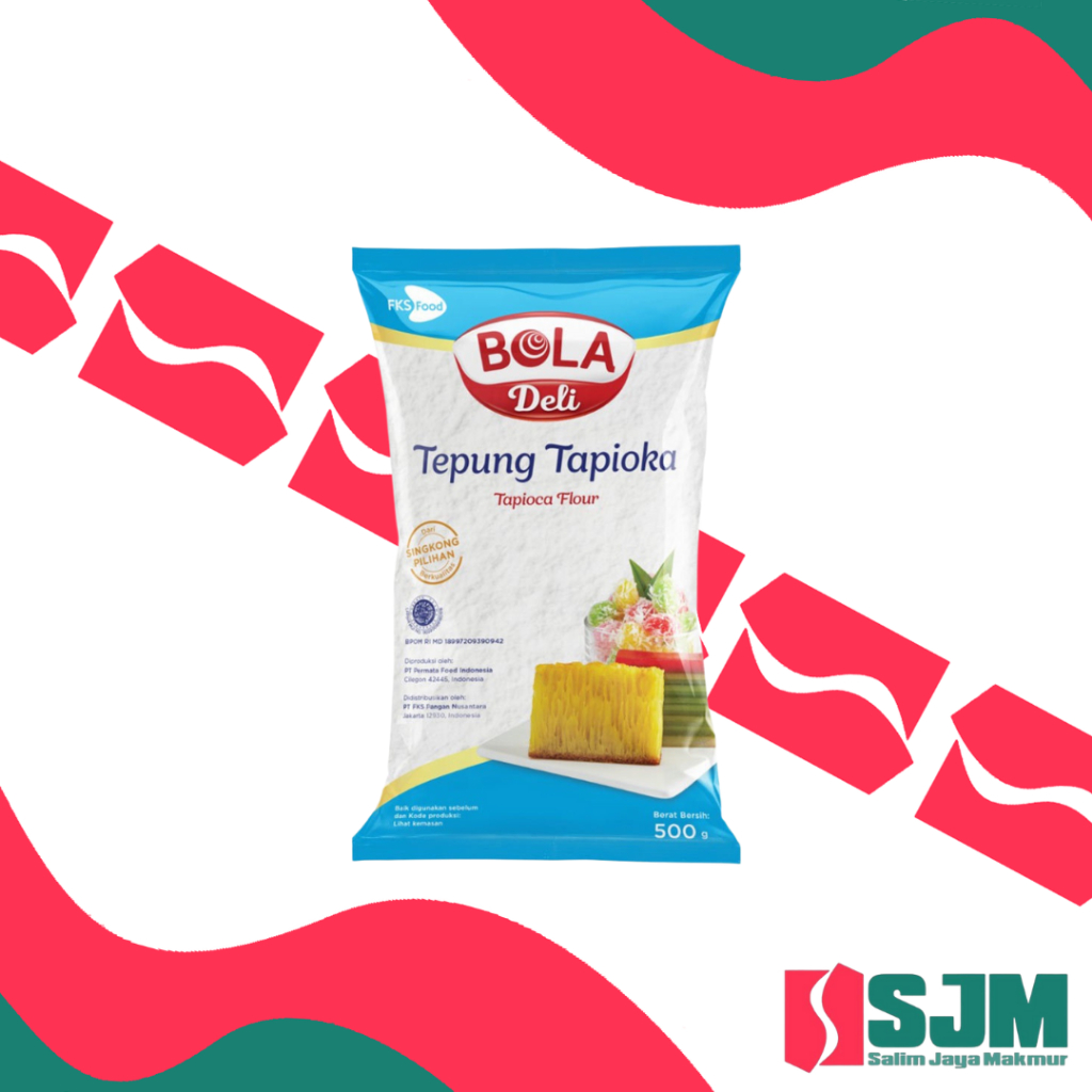 

Bola Deli Tepung Tapioka 500gr – Tepung Kanji Serbaguna untuk Masakan & Kue