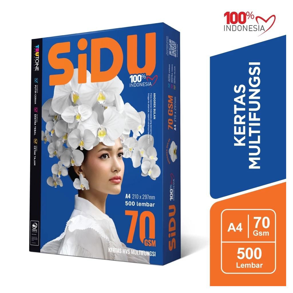 

SiDU Kertas Fotocopy 70 GSM A4
