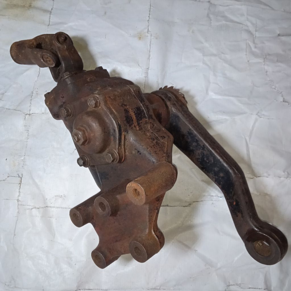 Gearbox Steering Worm Steering Blok Stir Mitsubishi Fuso Seken Asli Copotan