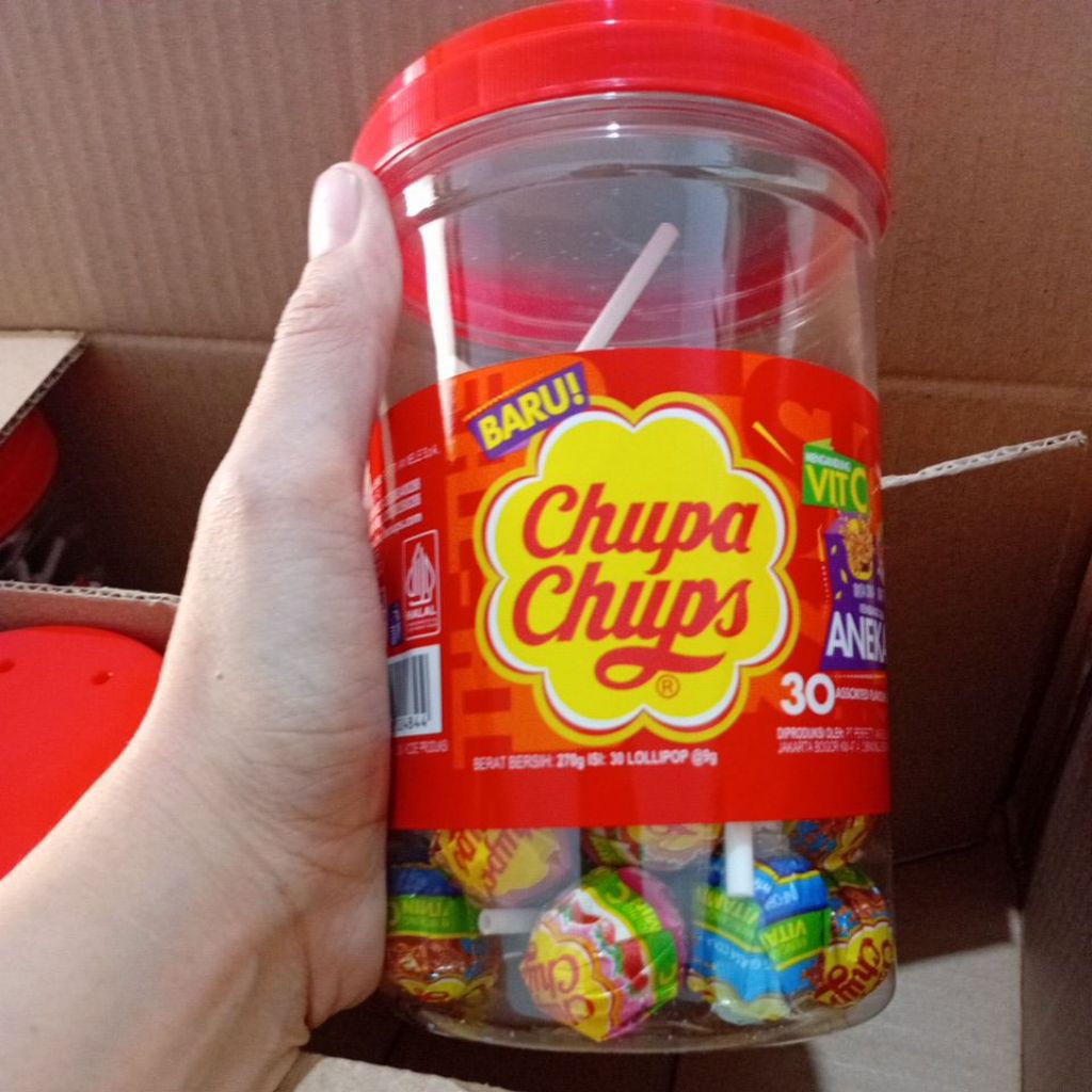 Amira Plastic Permen Lollipop Chupa Chups Toples