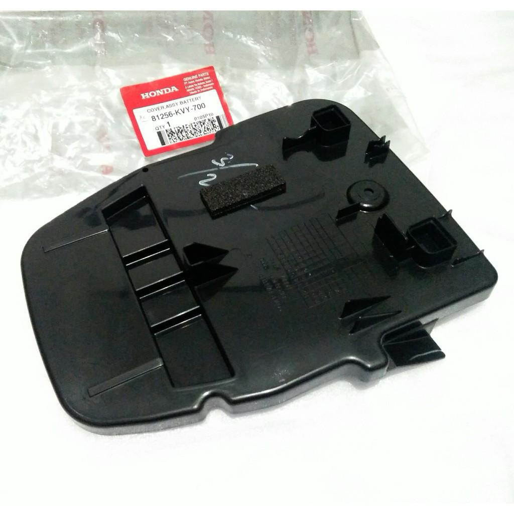 COVER TUTUP AKI  BOX BAGASI BEAT KARBU KVY ORIGINAL AHM