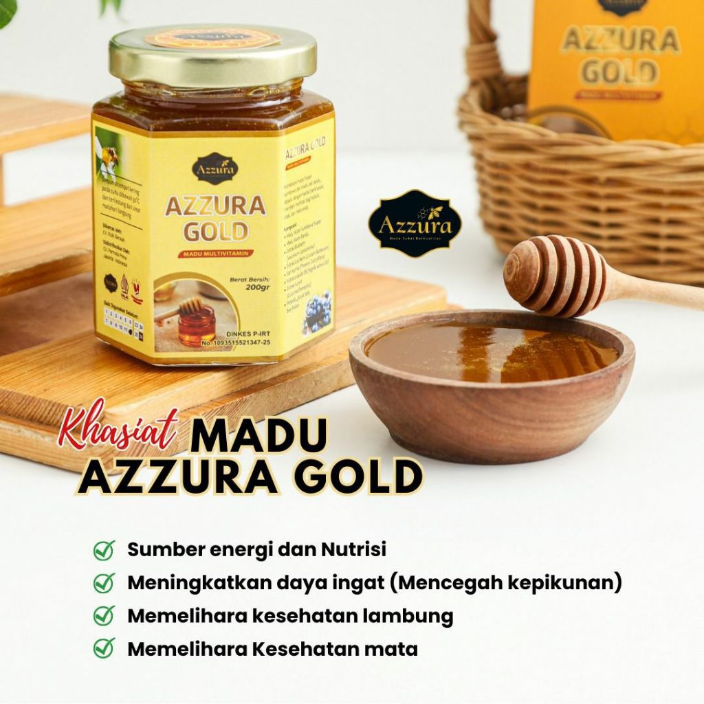 

Madu Azzura Gold – Madu Premium Asli Murni – Herbal Alami Tingkatkan Stamina & Imunitas