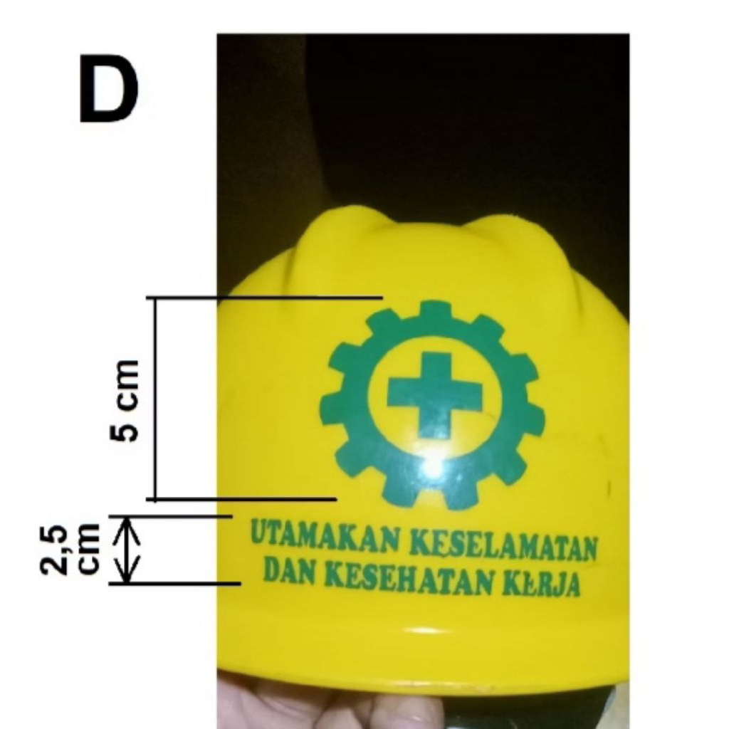 

Stiker Safety dan Tulisan Utamakan Keselamatan dan Kesehatan Kerja