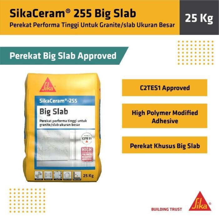 Sika - Sikaceram 255 Big Slab Perekat Granit Keramik Ukuran Besar 25Kg