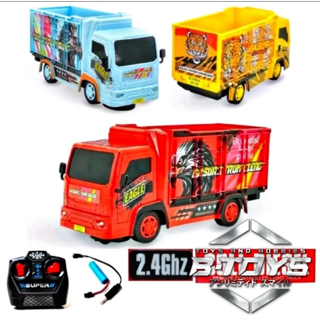 RC Mobil Truck Oleng Mainan Coll Diesel Remote Control