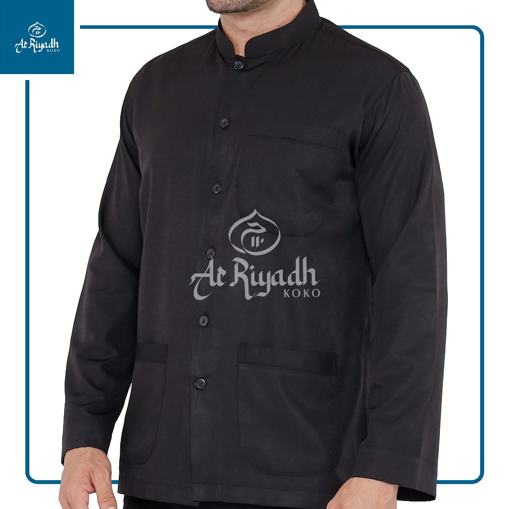 Baju Koko ZAWEEYA Mumtaz Series Motif Asyraf Elegan