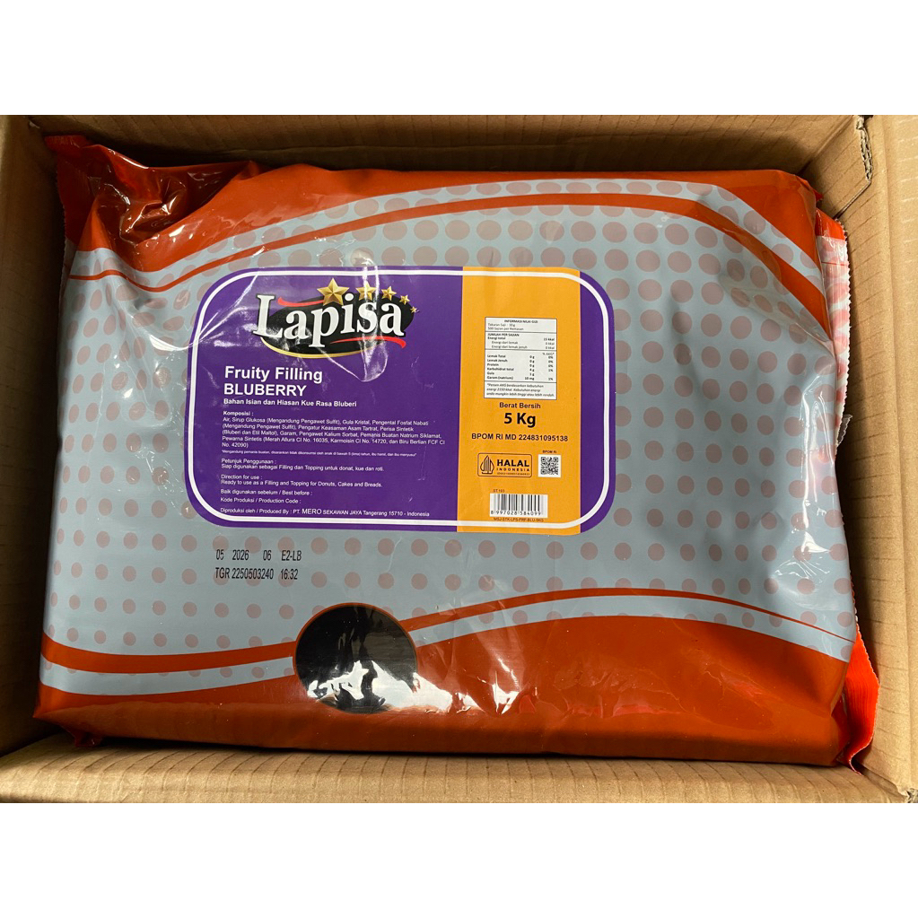 

SELAI LEPATTA LAPISA @ 10kg ( 5 kg x 2 )| SELAI ISIAN ROTI