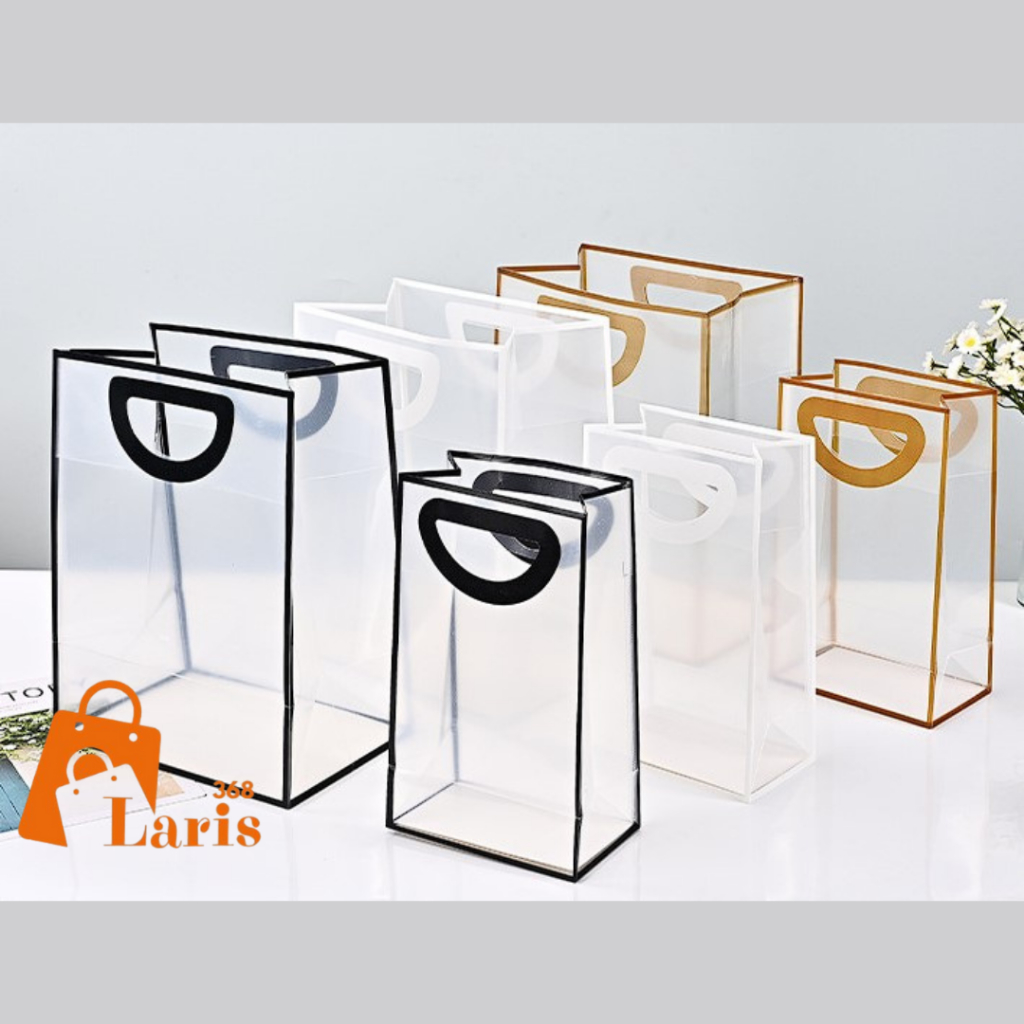 

Laris Tas Mika Kantong Hadiah Hampers GiftBag Goodie Bag Doff Transparan List Mewah