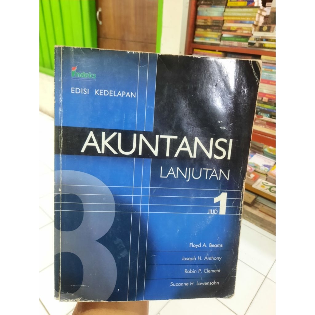BUKU ORIGINAL SECOND: AKUNTANSI LANJUTAN  JILID 1 oleh FLOYD A BEAMS dkk