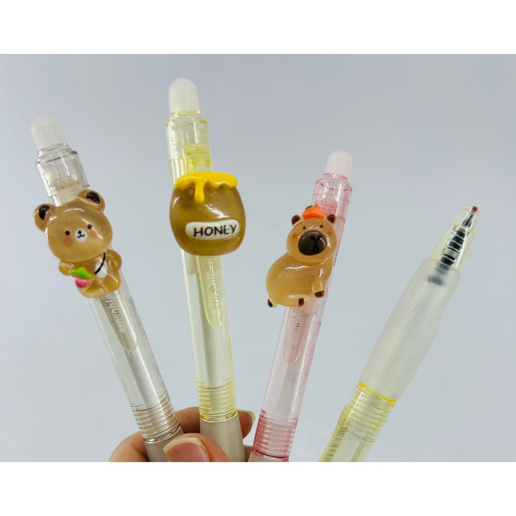 

Pulpen Pena Bisa diHapus Motif Capybara Acrylic Gel Pen Bisa Hapus Eraseable