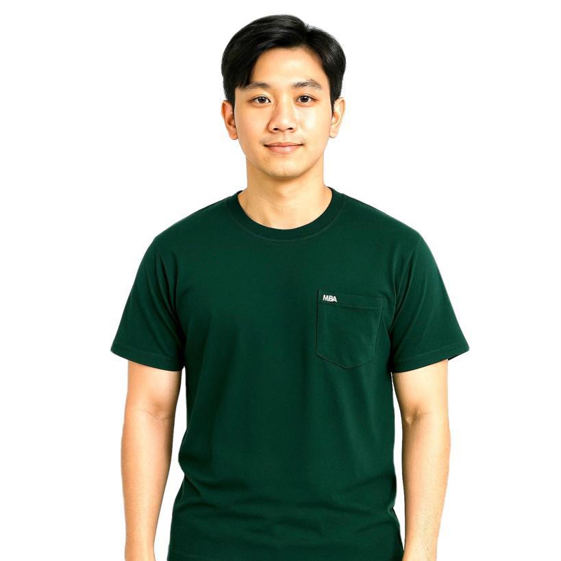 MURAH OFFICIAL MBA MY BLANK APPAREL Kaos Pocket Saku Polos Unisex 100% Premium Cotton 24s 2025