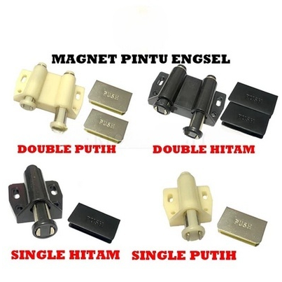 Magnet Engsel Pintu Jendela Kaca Lemari  Ruang Interioer Rumah Double Single Minimalis