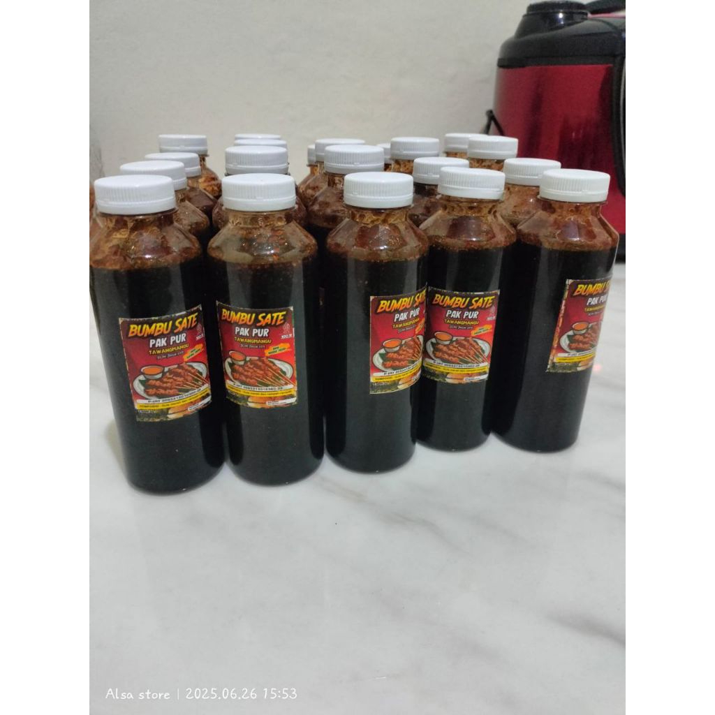 Bumbu sate pak Pur Tawangmangu best seller