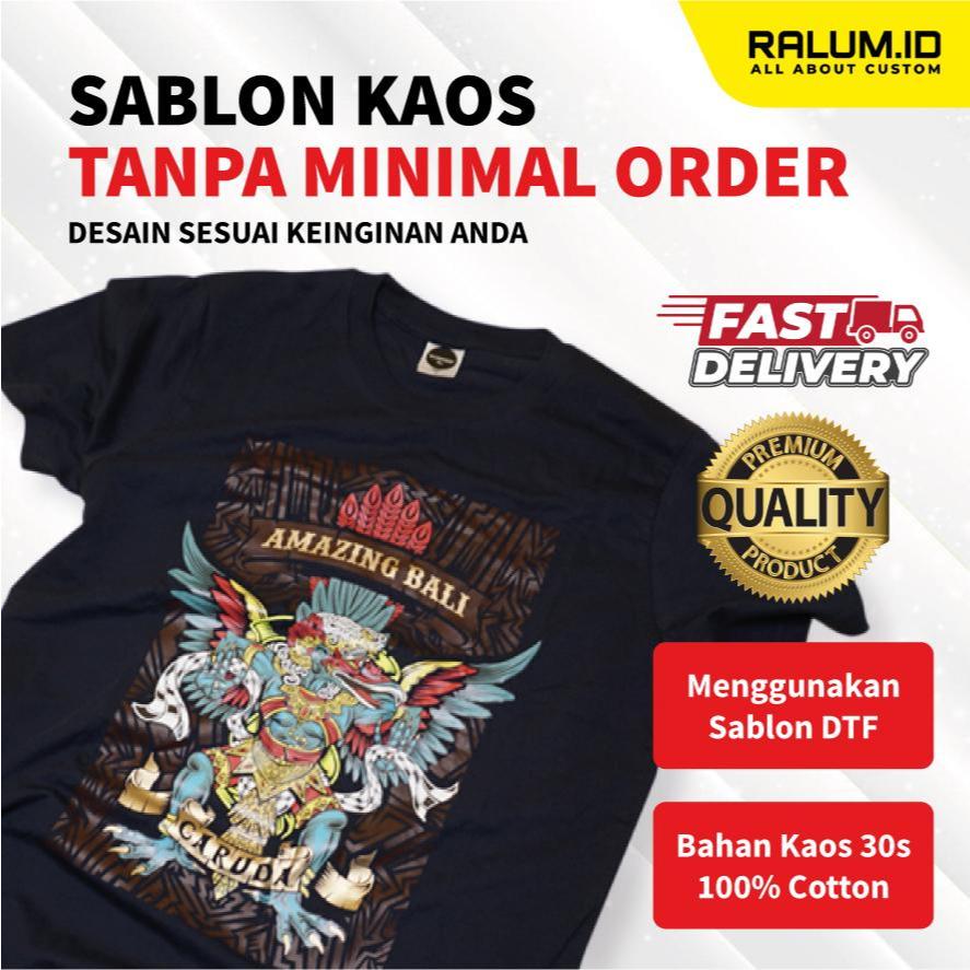 Kaos Dewasa Cotton Combed 30s – Lengan Panjang Polos / Custom Sablon