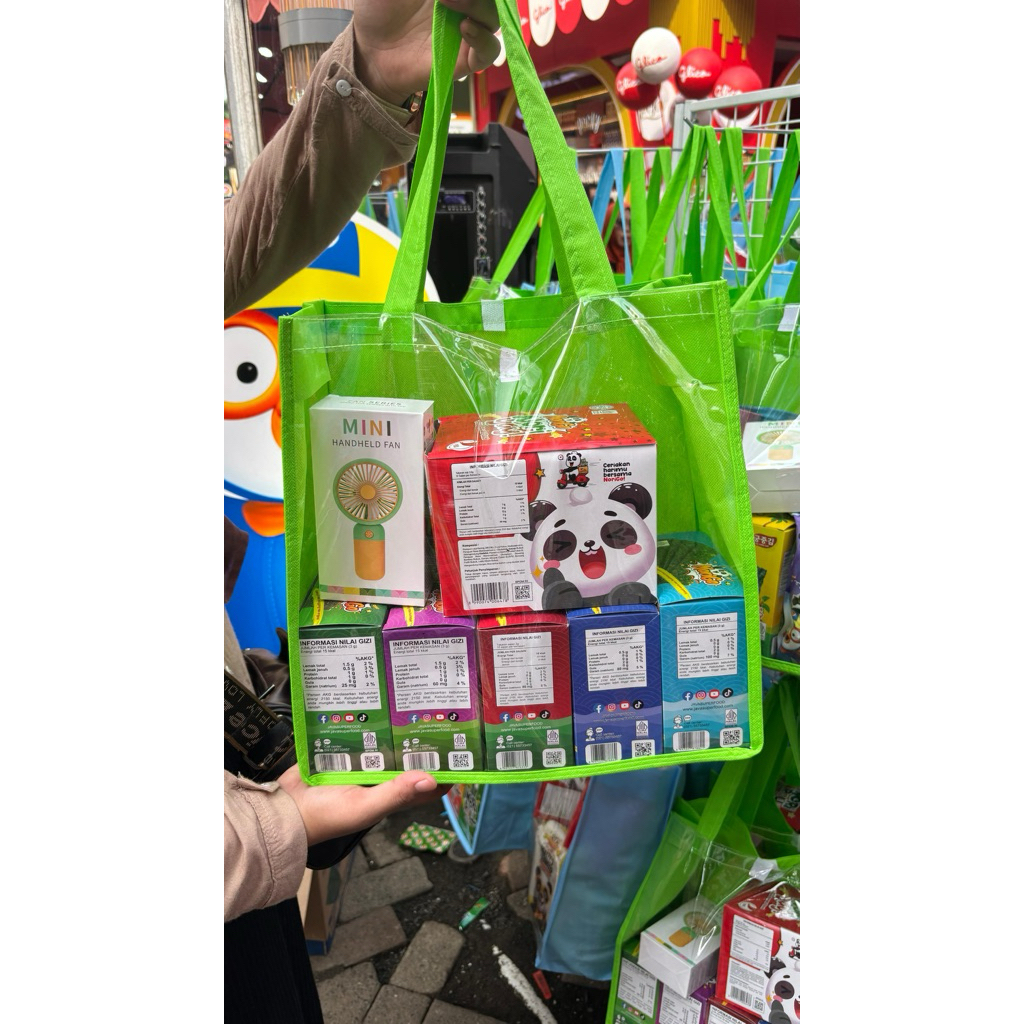 

paket nori go isi 6 box free kipas angin genggam