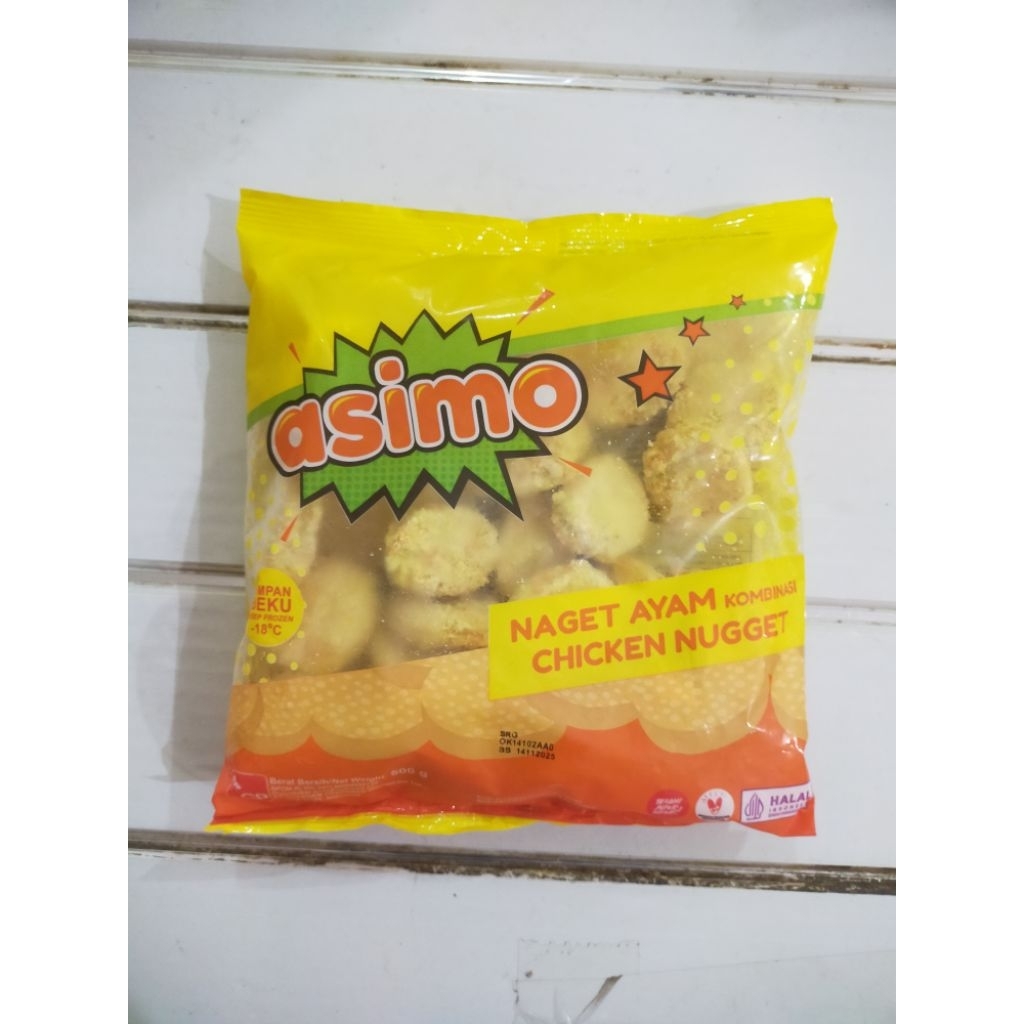 

Asimo Nugget Ayam Berbentuk Coin / Nugget coin 500Gr