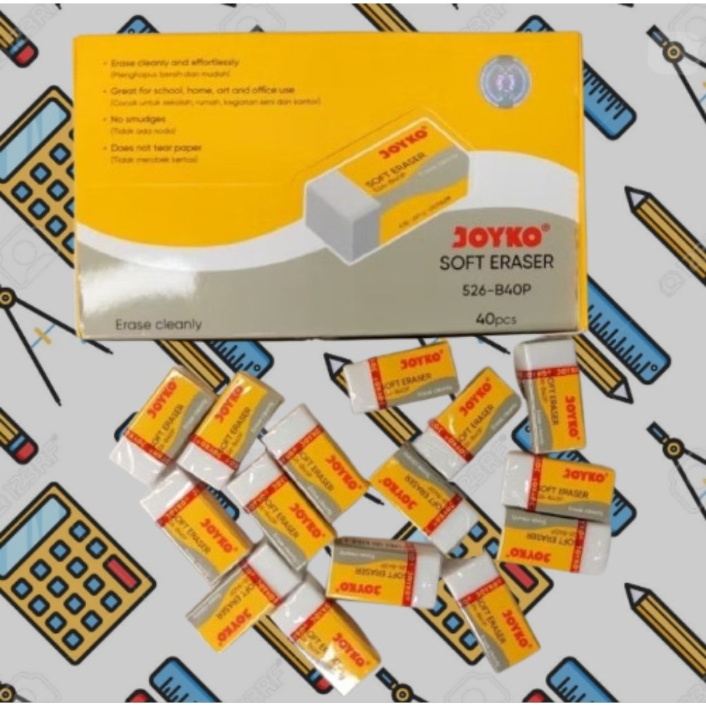 

PENGHAPUS MINI JOYKO 526-B40P/PERPAK