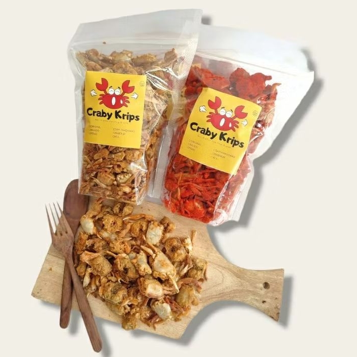 

BABY CRAB JUMBO SUPER MURAH 250GRAM CRABY KRIPS