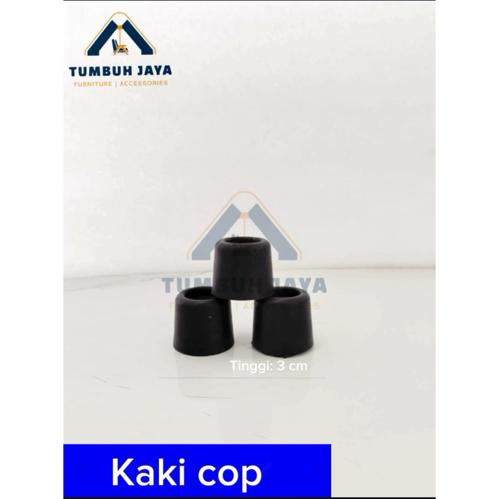 Kaki sofa plastik stopper / Stopper sofa plastik / Kaki cop sofa kursi meja springbed 3cm