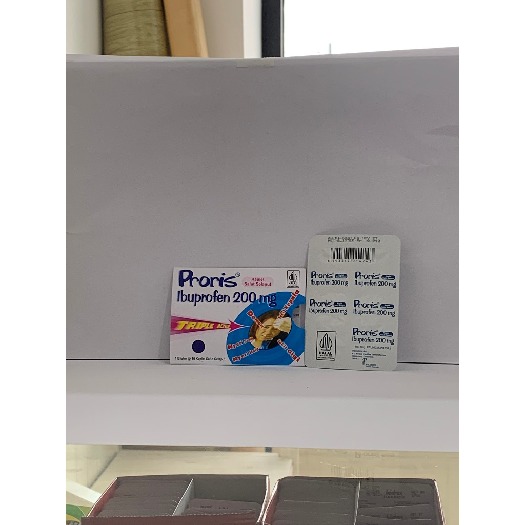 Proris 200mg  Strip 10 Kaplet