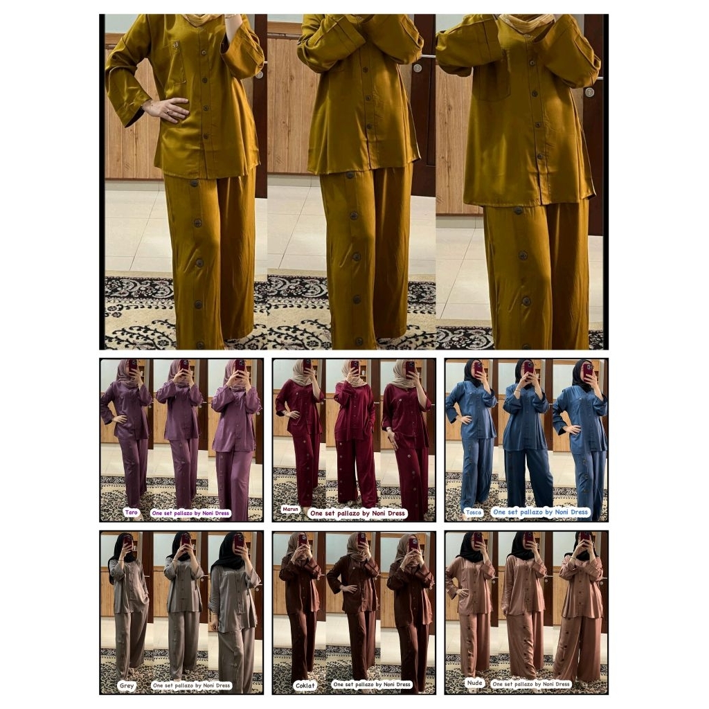 one set pallazo by NONI DRESS ORI