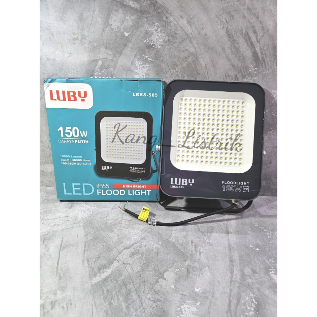 LUBY LAMPU SOROT LUBY 150W LBKS-505 / LAMPU LED SOROT 150WATT LUBY LBKS505