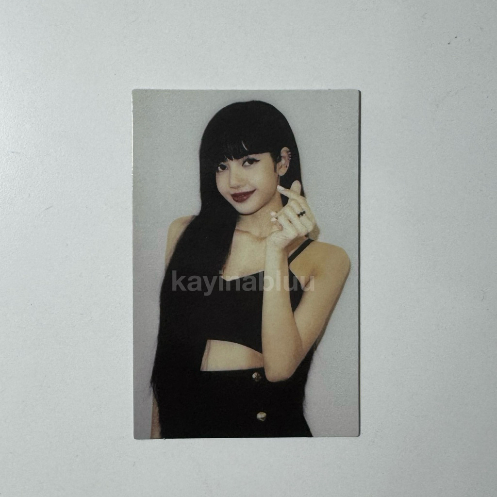 [READY] Photocard BLACKPINK Lisa The Album official pc bp