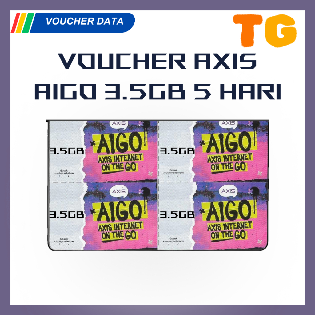 Voucher Axis Aigo Mini 3.5GB 5 Hari Nasional