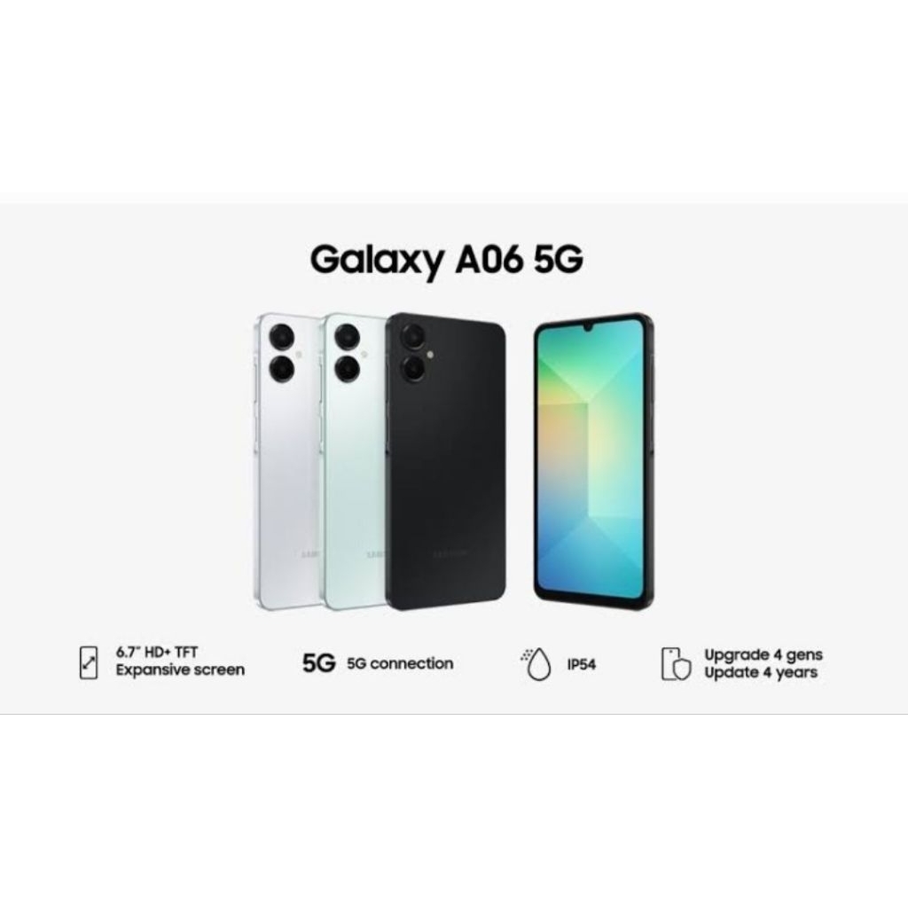 Samsung A06 5G 6/128 Garansi Resmi Sein
