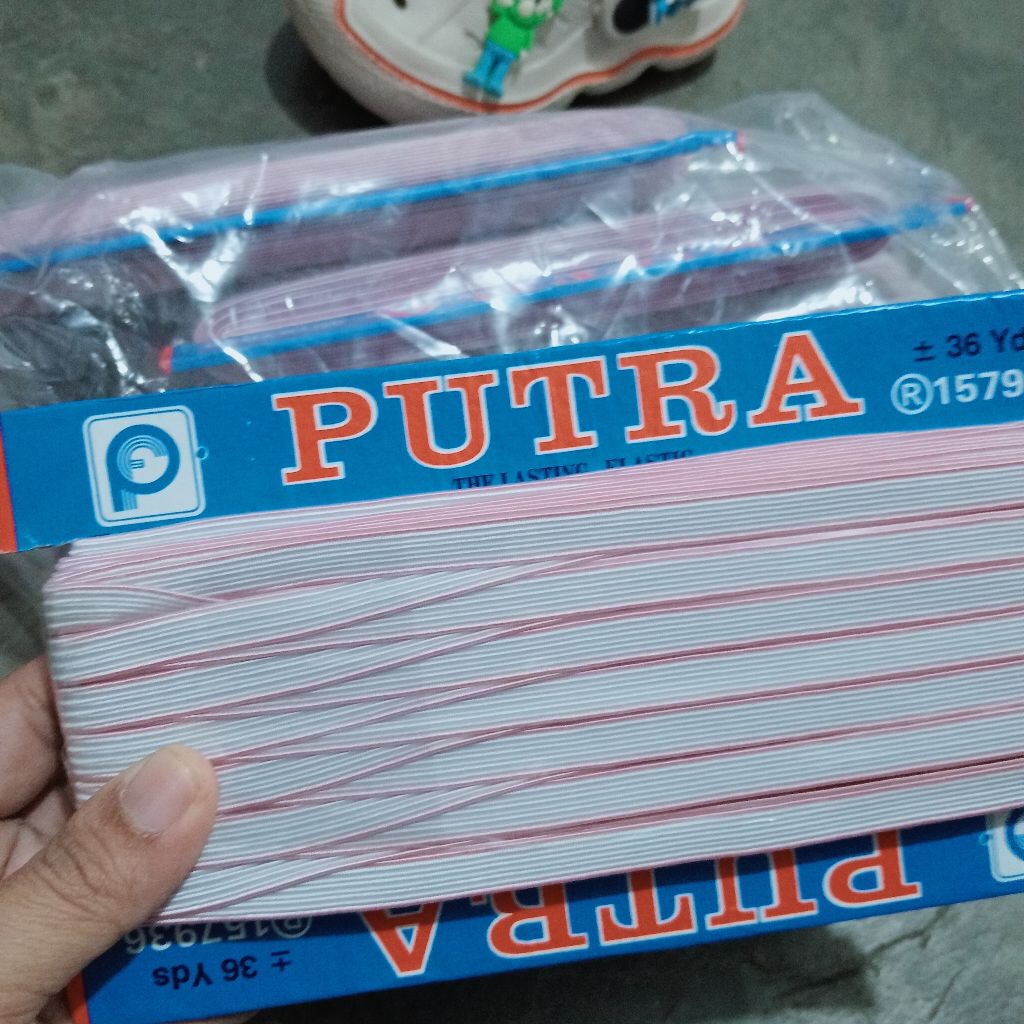 karet elastis/ karet putra 36 yard