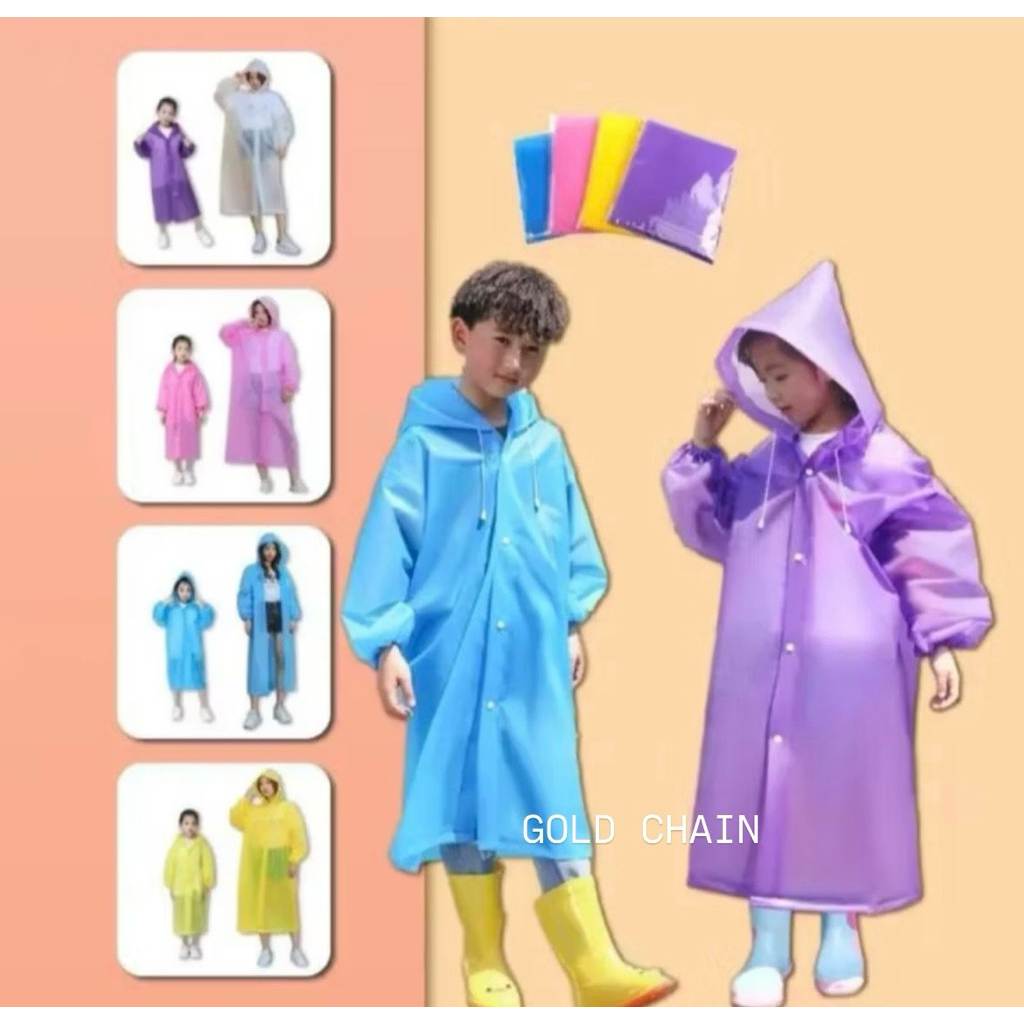 Jas Hujan Eva Raincoat Anak