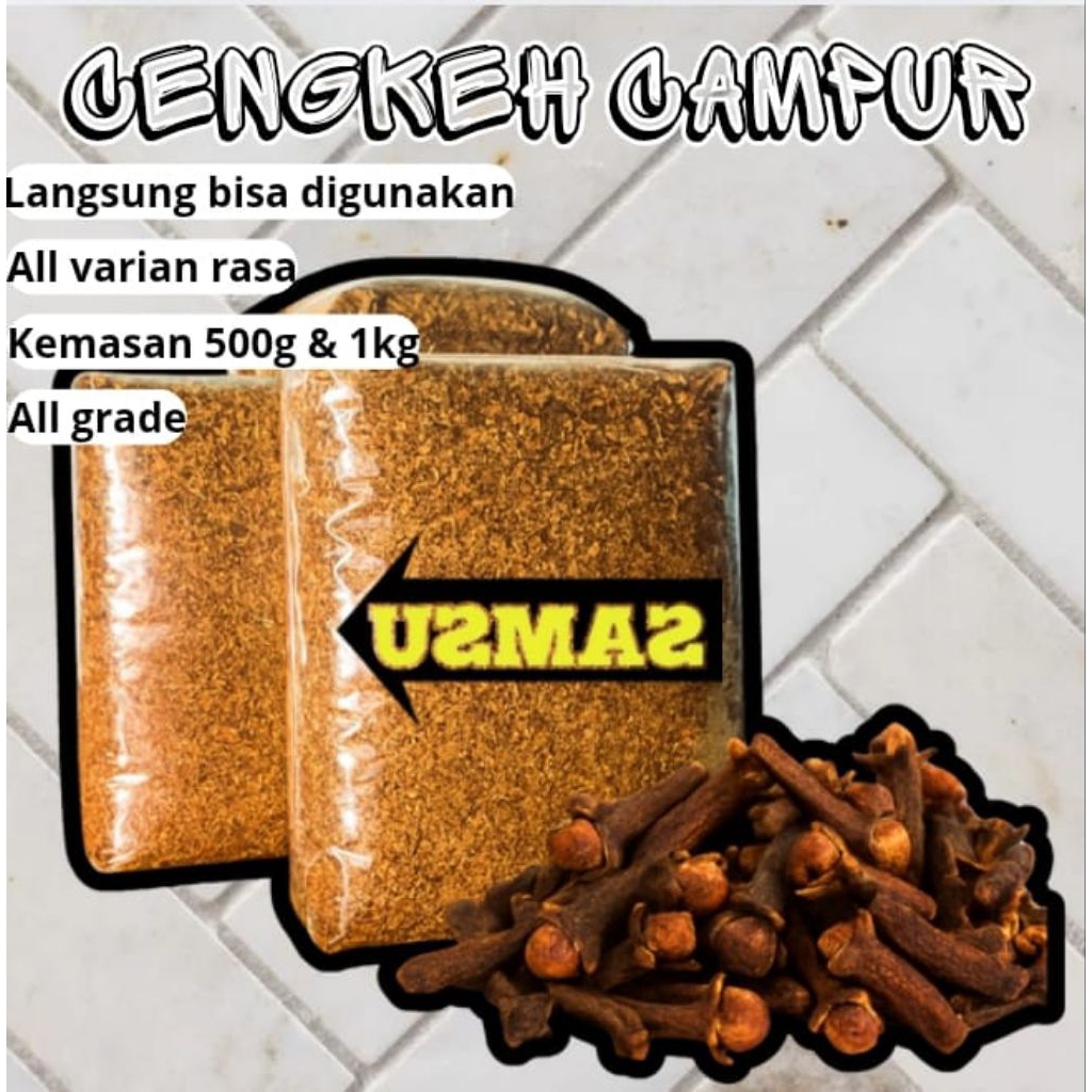 

Cengkeh campur Kode USMAS, Kemasan 500g dan 1kg