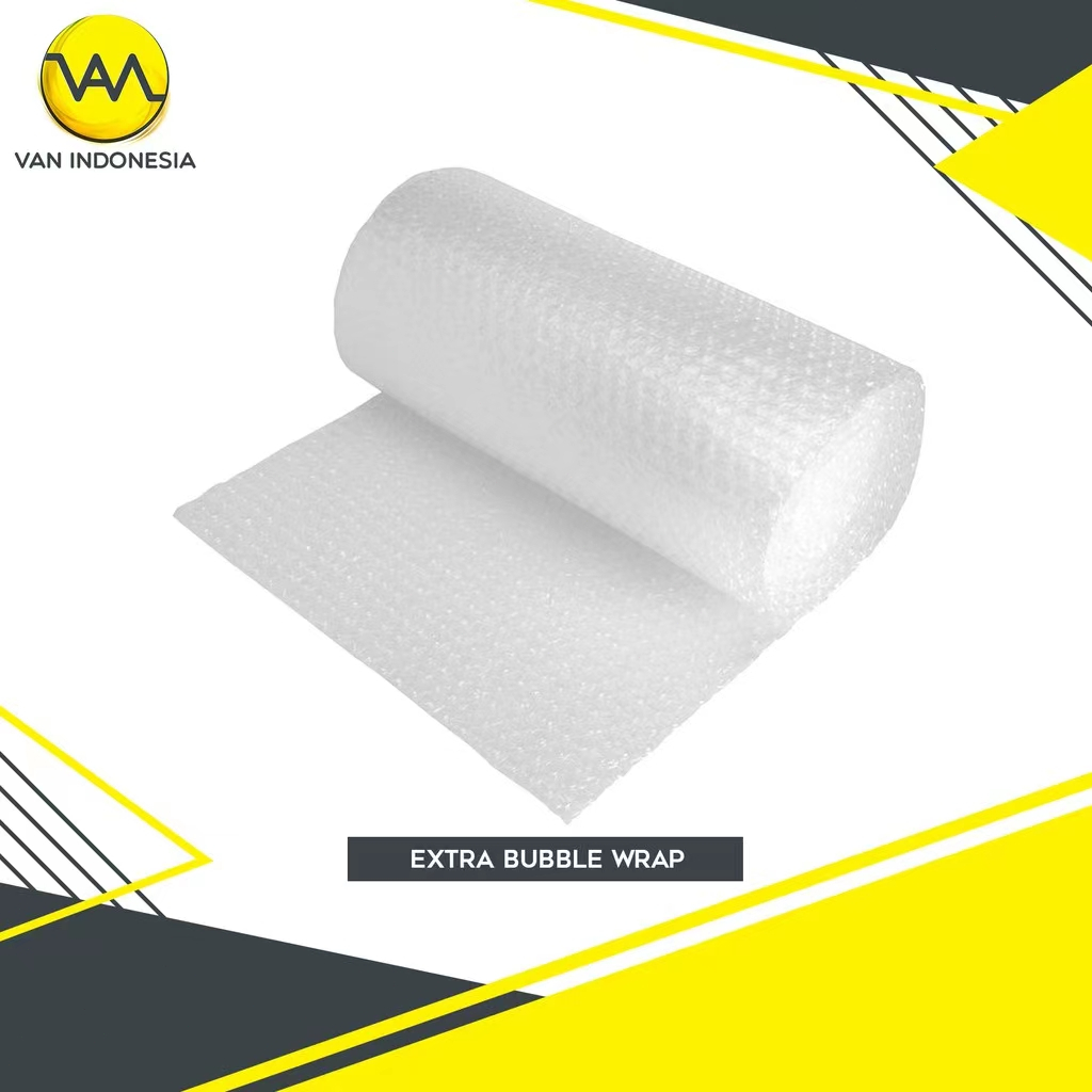 

Extra bubble wrap menjamin keamanan produk dan cocok untuk semua produk di toko kami
