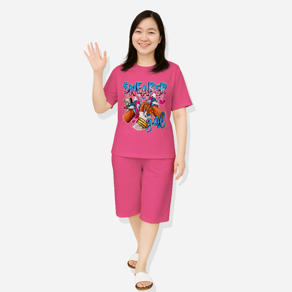 Asyifastore_08 - Baju Setelan Kulot Dewasa 3/4 Terbaru
