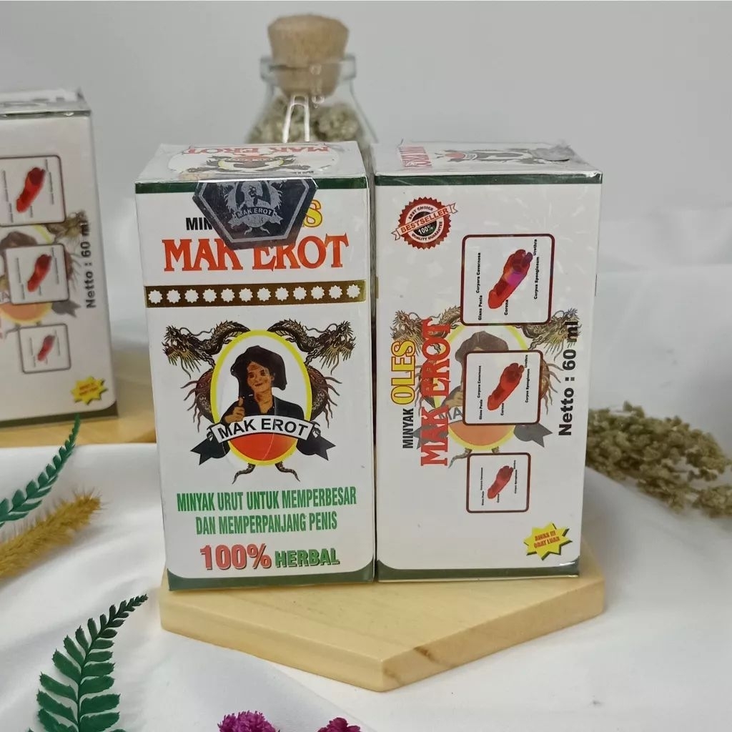Minyak Urut Pria Mak Erot Asli Original