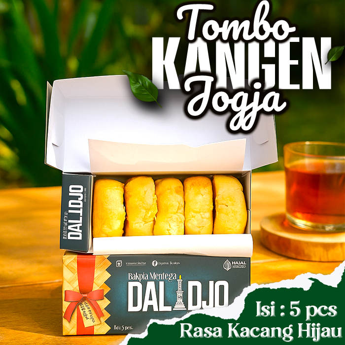 

Bakpia Jogja Premium Kacang Hijau Isi 5