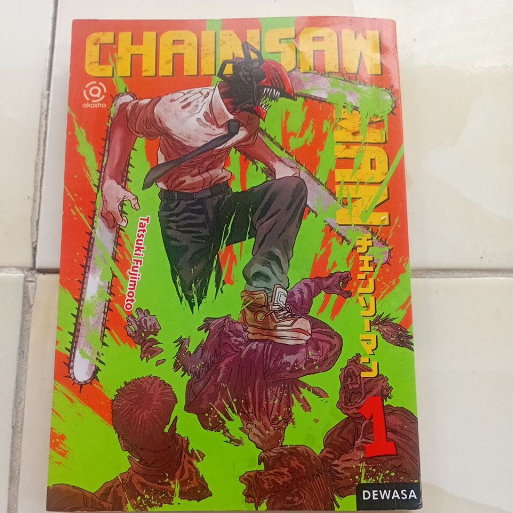 komik chainsaw man vol 1 kolpri