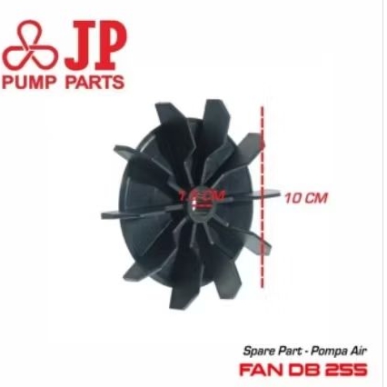 FAN KIPAS PENDINGIN JET PUMP DAB DB255, JET PUMP SHIMIZU, JET PUMP WASSER