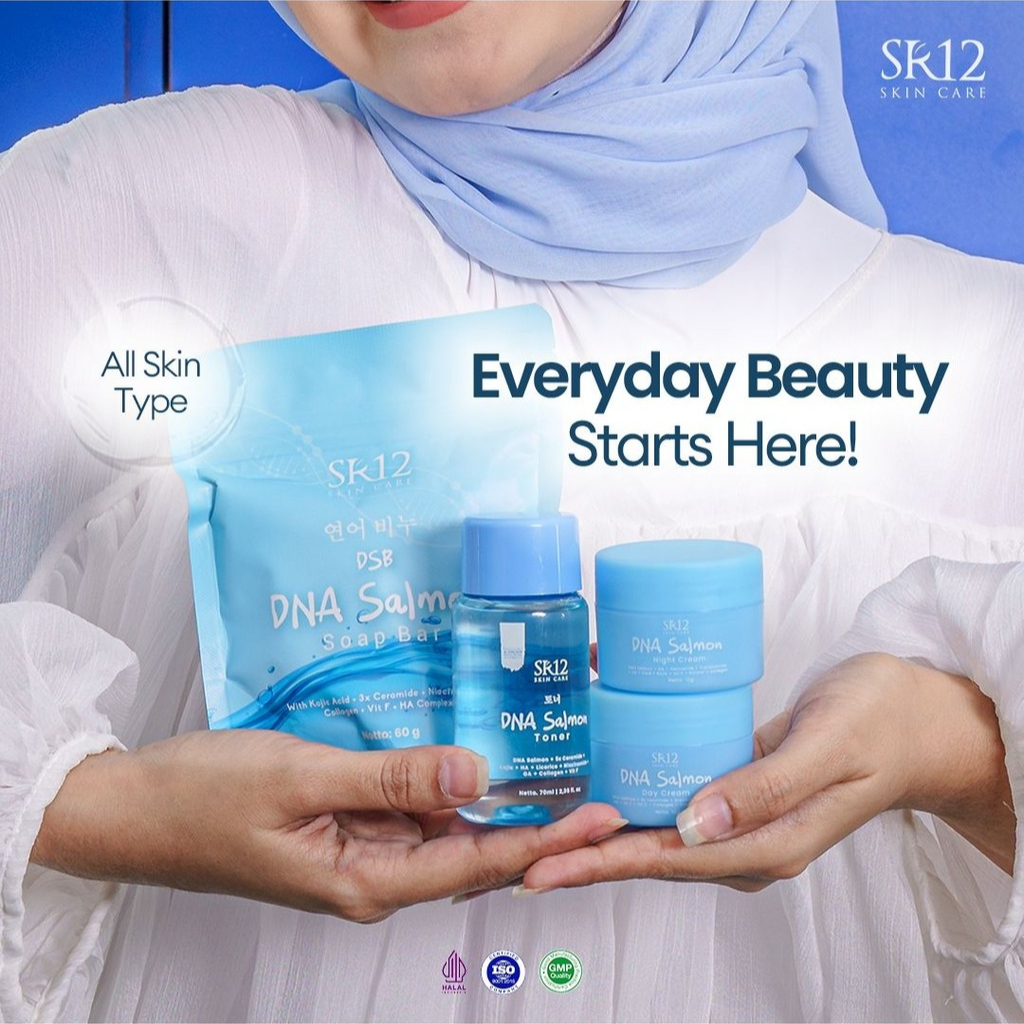 PAKET SKINCARE DNA SALMON SR12 ORIGINAL
