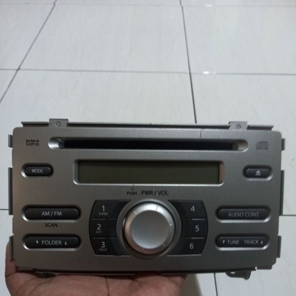 head unit single din original veloz 2012