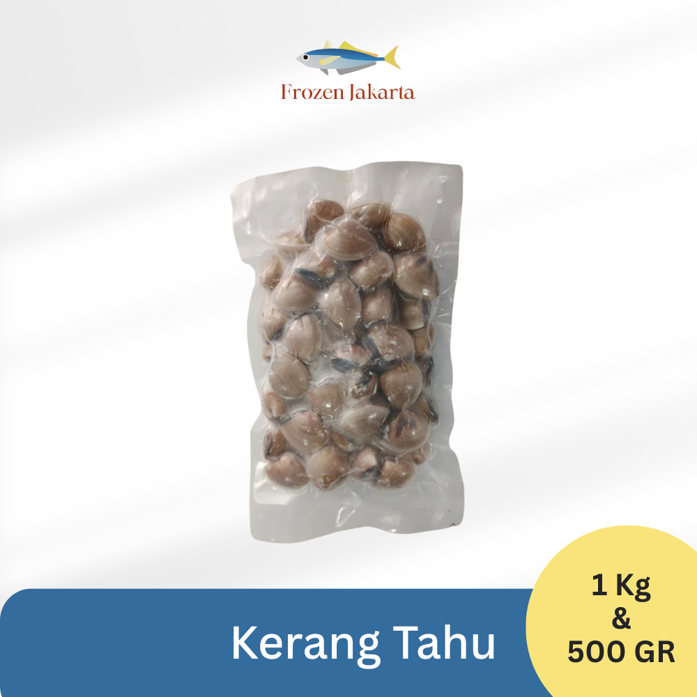 

KERANG TAHU/KEPAH FRESH BEKU FROZEN JAKARTA 500GR & 1KG