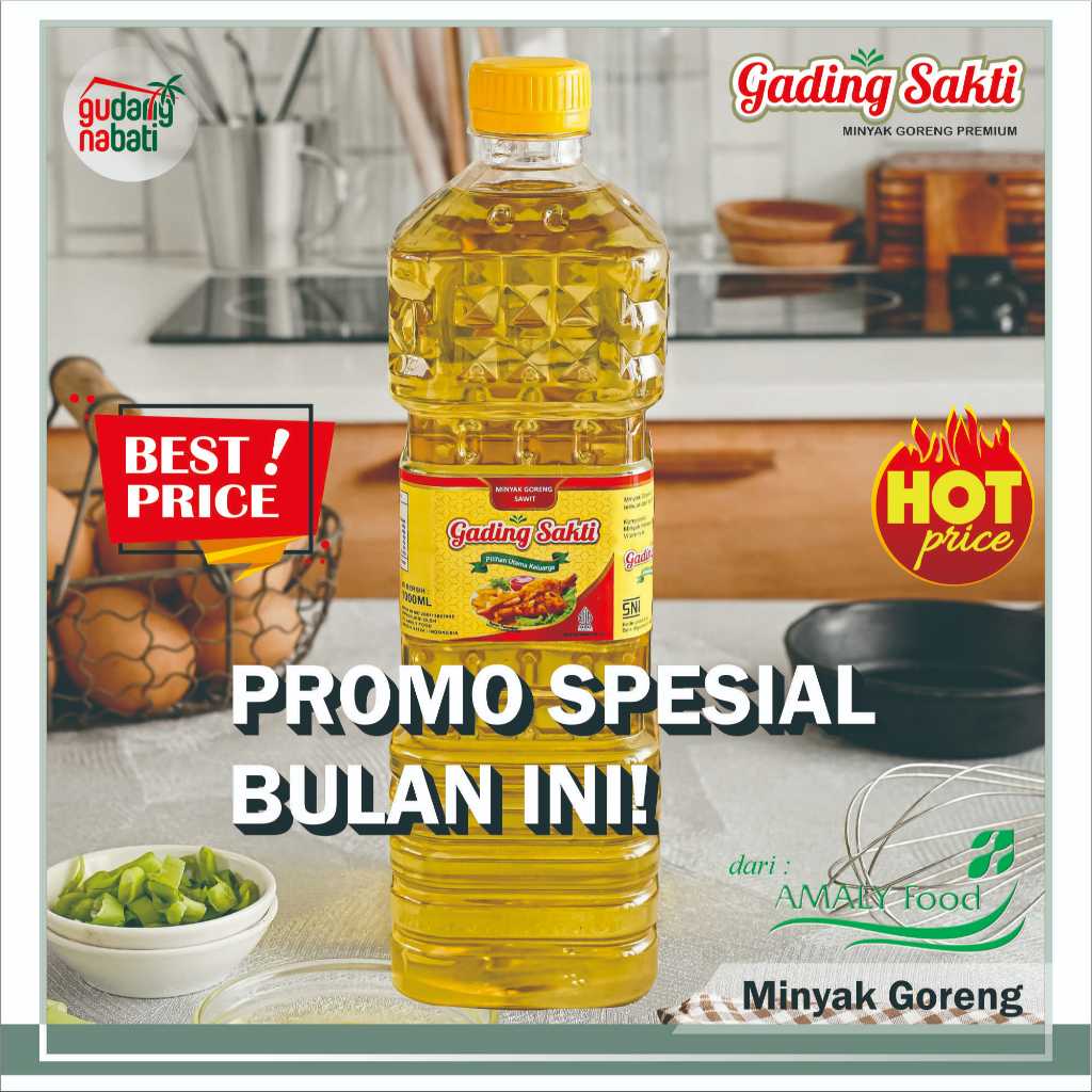 

Minyak Goreng Murah Gading Sakti 800 ml Liter Kemasan Botol Promo Laris Eceran