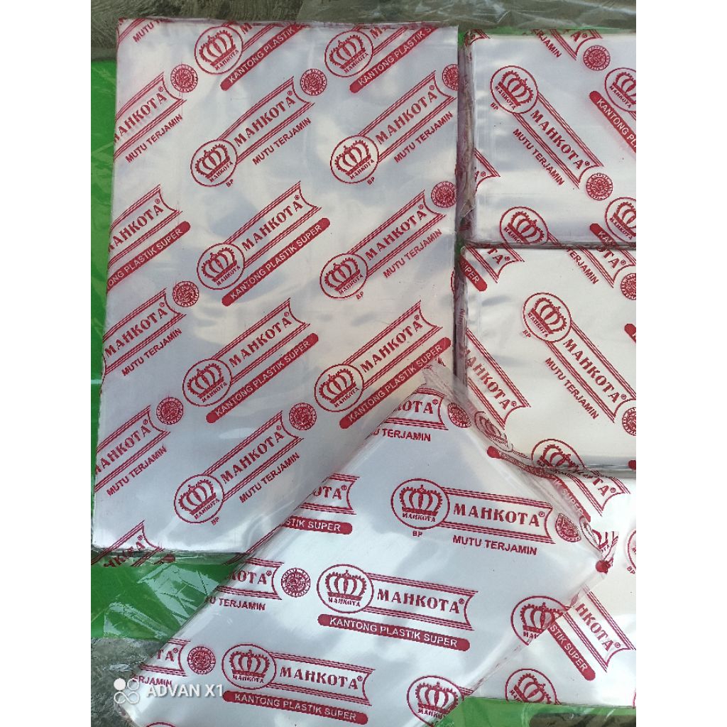 Plastik PP BENING Tebal 05 Ukuran 40x60 40x70 40x75 60x100