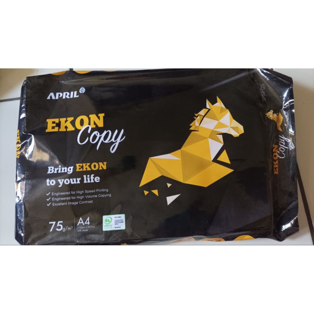 

Kertas HVS EKON Copy A4 75gsm 350 Lembar – Fotocopy & Print Berkualitas