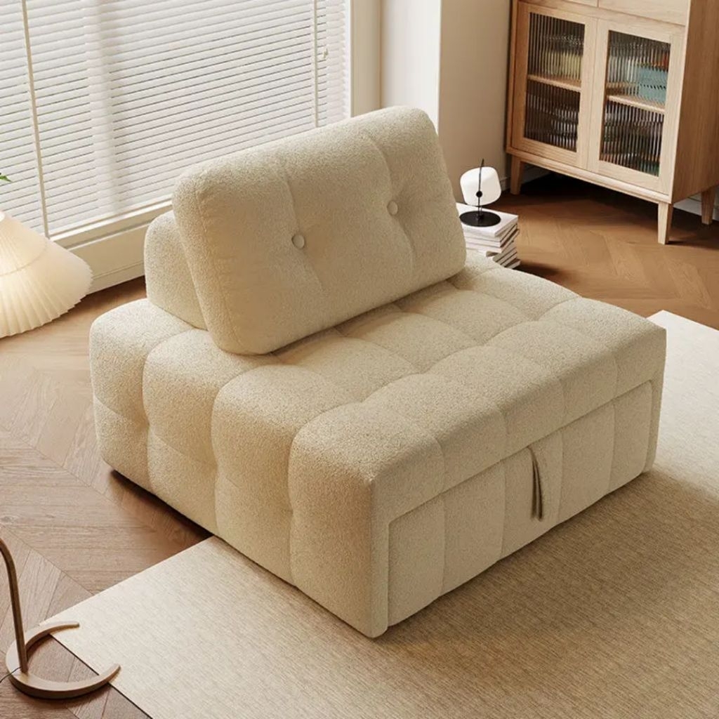 Sofa lipat serbaguna ganda | single sofa bed tarik multifungsi