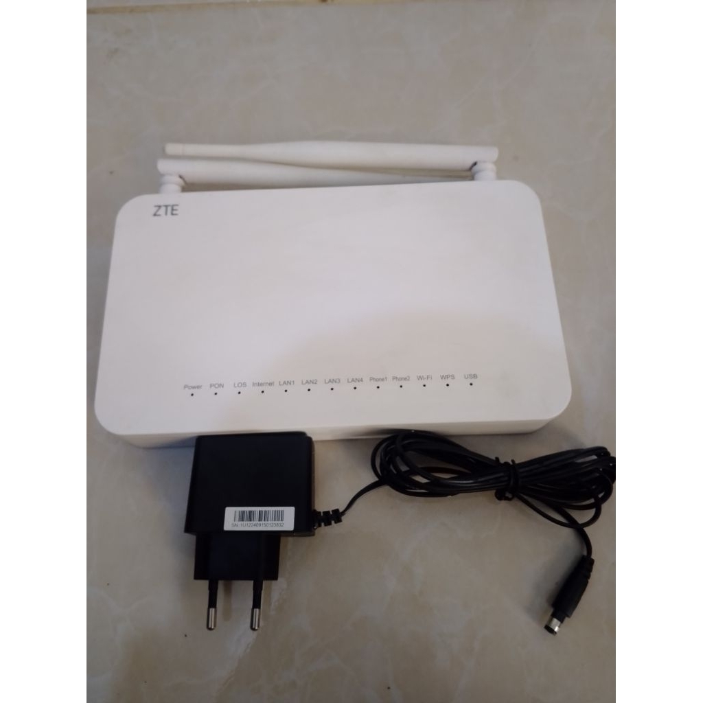 ont bekas zte f609 v3