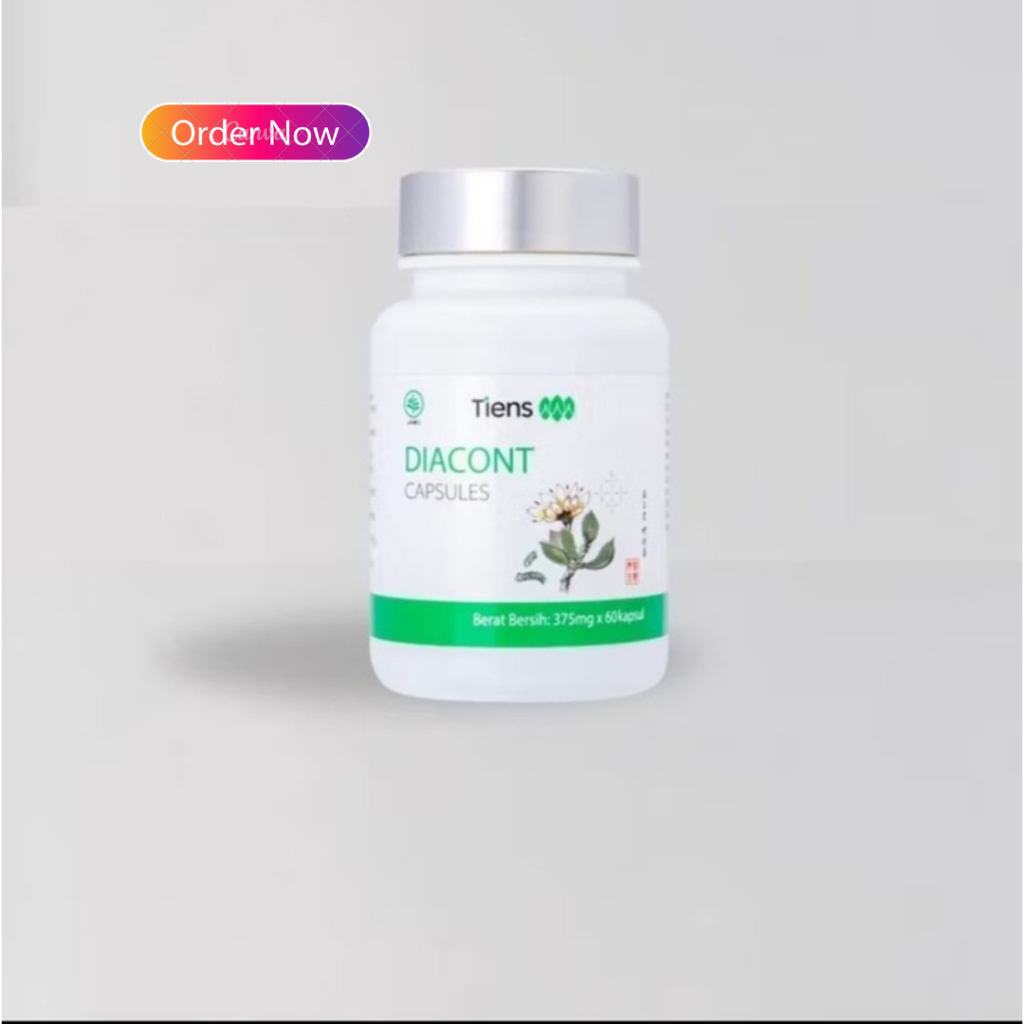 TIENS Diacont Capsule - Kapsul Labu China Herbal China Diabetes - Suplemen Kesehatan Obat Diabetes
