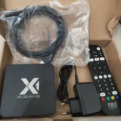 STB ANDROID X1 PRIME I / C / LITE ORIGINAL SUDAH UNLOCK SUPPORT REMOTE VOICE