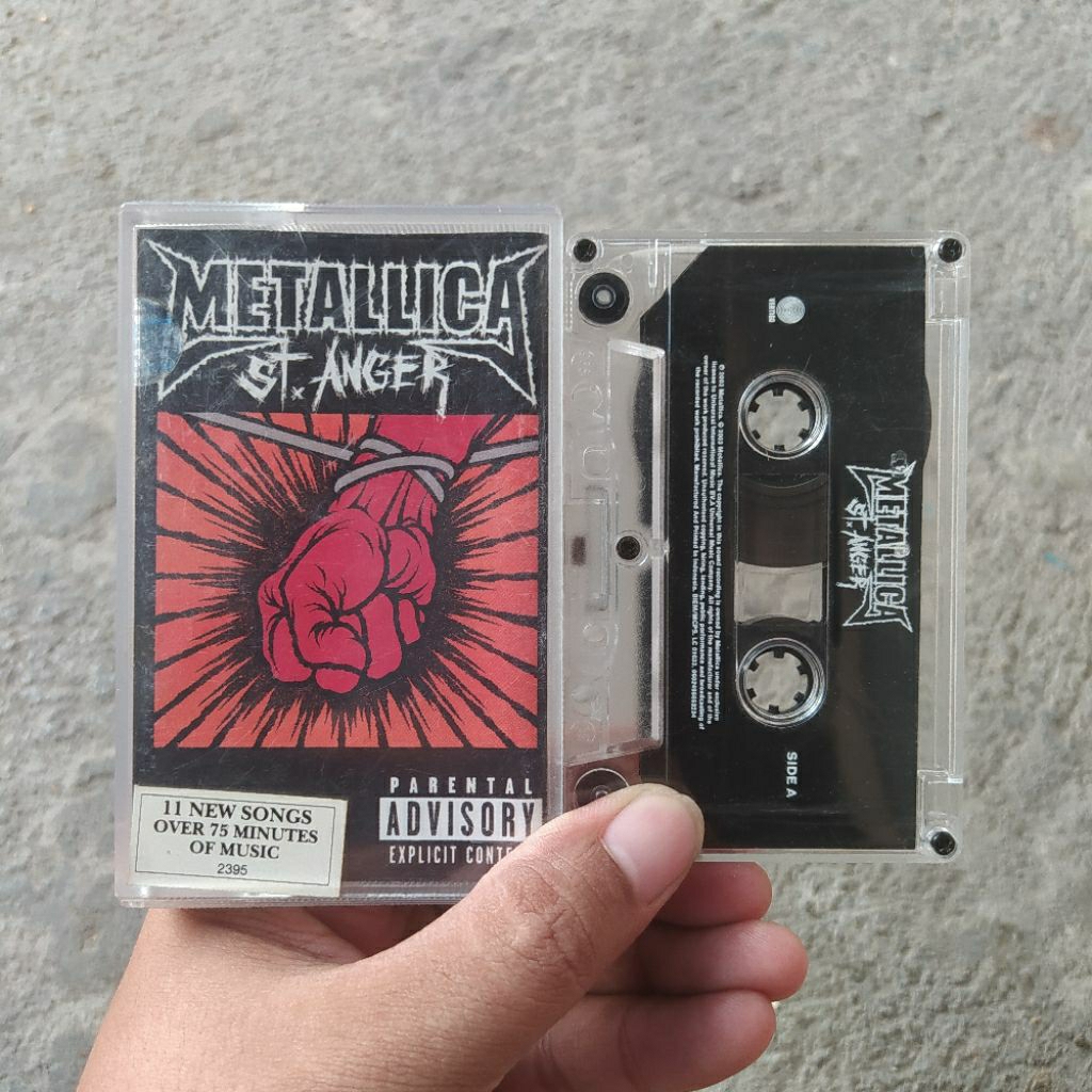 Kaset Pita Metallica - St. Anger