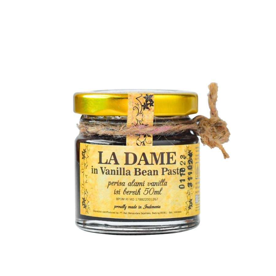 

LA DAME VANILLA BEAN PASTE 50ML/VANILLA CAIR YANG TERDAPAT BIJI-BIJI VANILLA YANG SANGAT AROMATIK